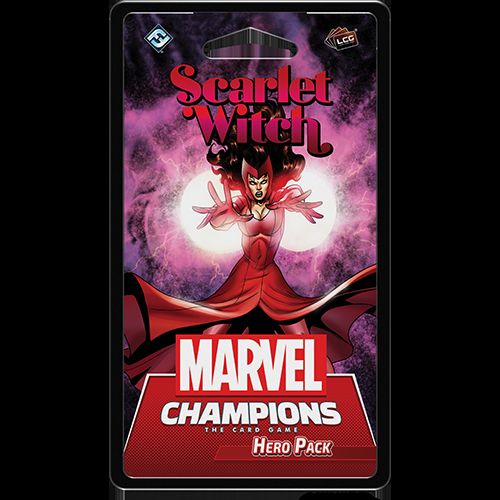 Обложка игры Marvel Champions: The Card Game - Scarlet Witch Hero Pack