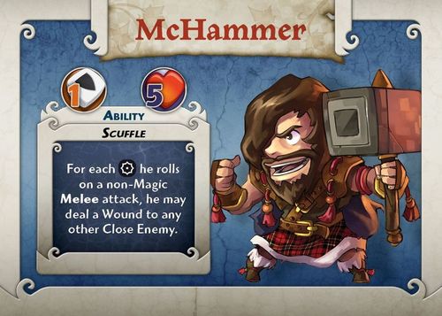 Обложка игры Arcadia Quest: McHammer