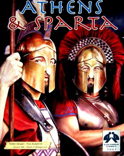 Обложка игры Афины и Спарта