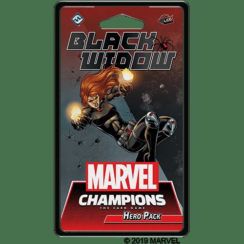 Обложка игры Marvel Champions: The Card Game - Black Widow Hero Pack