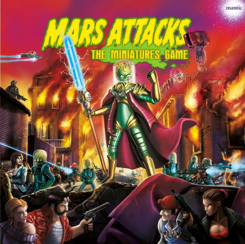 Обложка игры Марс атакует. Игра с миниатюрами