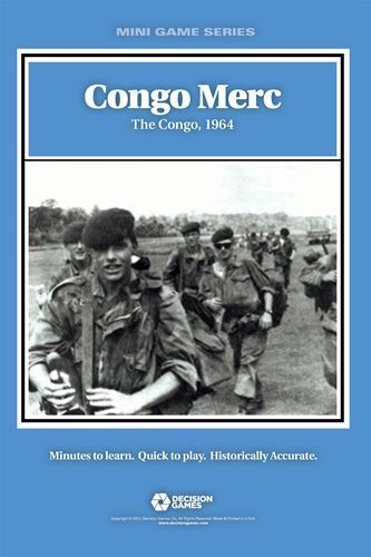 Обложка игры Наёмники в Конго. 1964
