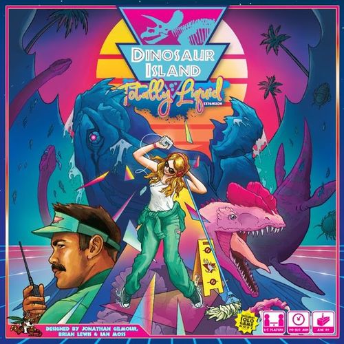 Обложка игры Dinosaur Island: Totally Liquid