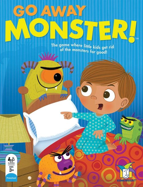 Обложка игры Go Away Monster!
