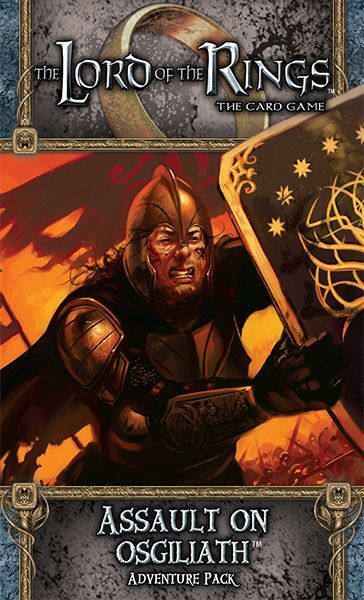 Обложка игры The Lord of the Rings: The Card Game - Assault on Osgiliath Against the Shadow Cycle