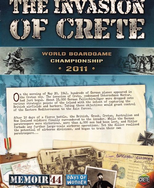 Обложка игры Memoir '44: The Invasion of Crete
