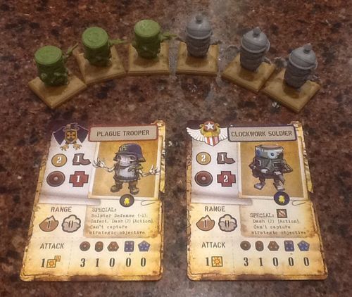 Rivet Wars: Clockwork Soldiers vs. Plague Troopers