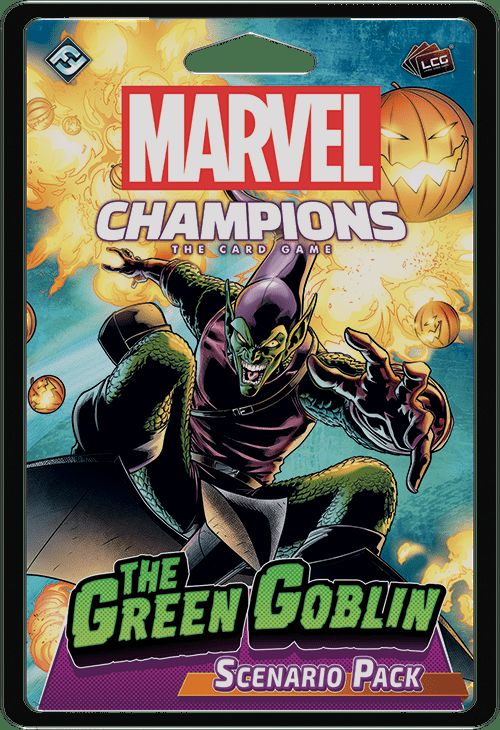 Обложка игры Marvel Champions: The Card Game – The Green Goblin Scenario Pack