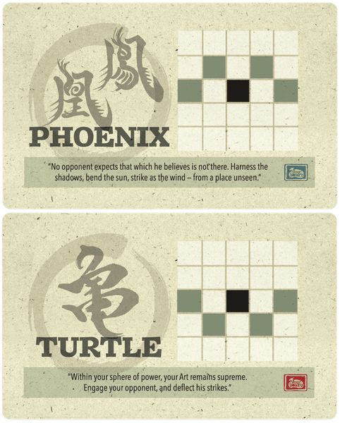 Обложка игры Onitama: Phoenix and Turtle