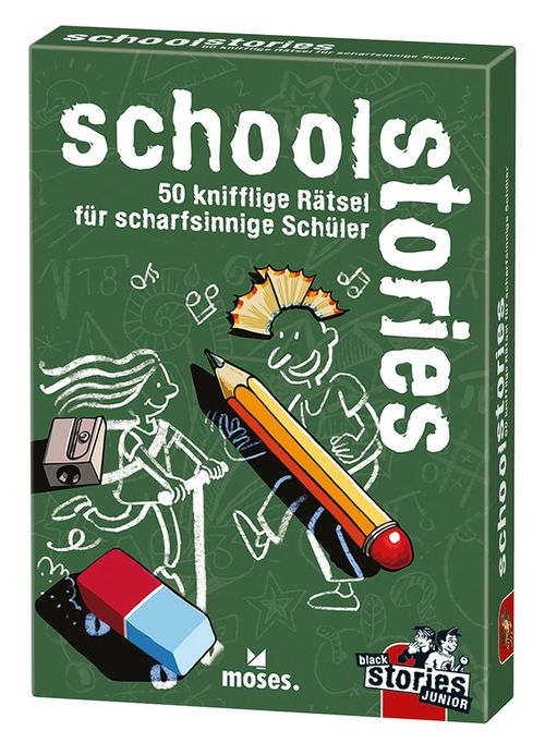 Обложка игры Black Stories Junior: School Stories