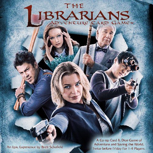 Обложка игры The Librarians: Adventure Card Game