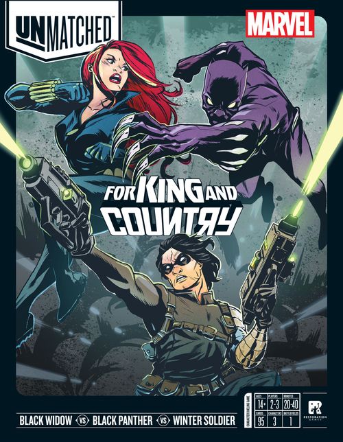 Обложка игры Unmatched: For King and Country