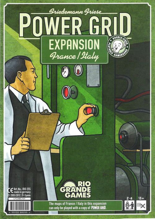 Обложка игры Power Grid: France/Italy
