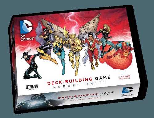 Обложка игры DC Comics Deck-building Game - Heroes Unite