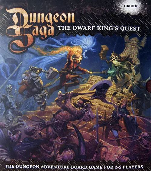 Обложка игры Dungeon Saga: The Dwarf King's Quest
