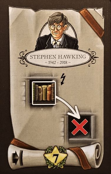 Обложка игры Newton: Stephen Hawking Promo Card