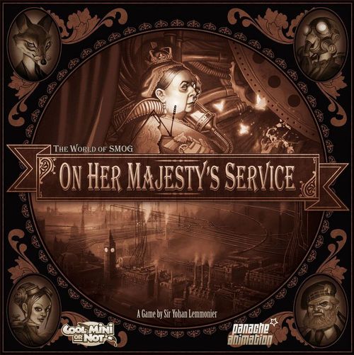 Обложка игры The World of Smog: On Her Majesty's Service