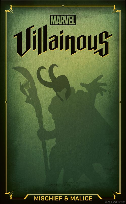 Обложка игры Marvel Villainous: Mischief & Malice
