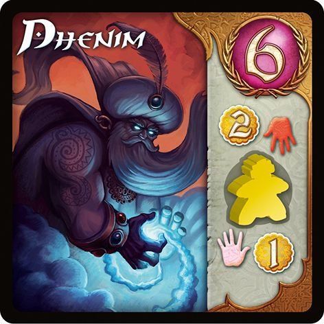 Обложка игры Five Tribes: Djinn Dhenim