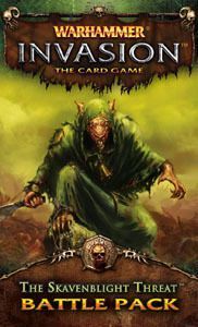 Обложка игры Warhammer: Invasion - The Skavenblight Threat