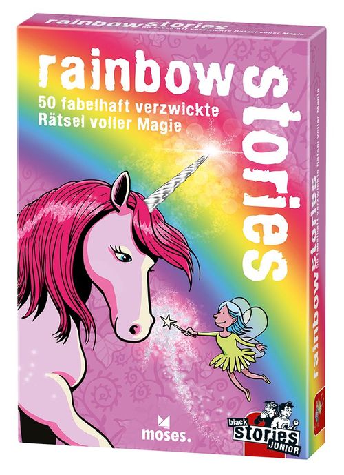Обложка игры Black Stories Junior: Rainbow Stories