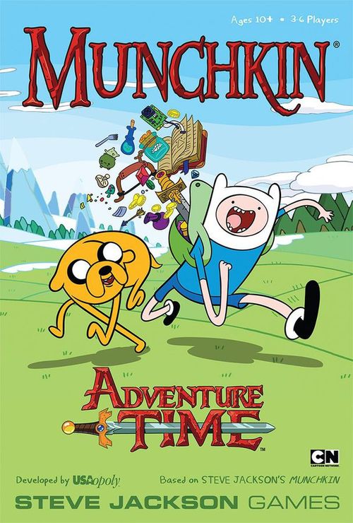 Обложка игры Munchkin Adventure Time