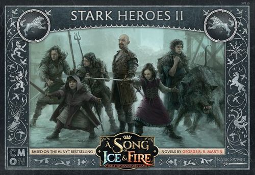 Обложка игры Песнь льда и огня: Настольная игра с миниатюрами – Герои Старков II