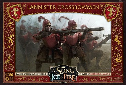 Обложка игры Песнь льда и огня: Настольная игра с миниатюрами – Арбалетчики Ланнистеров