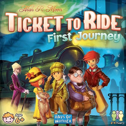 Обложка игры Ticket to Ride: First Journey