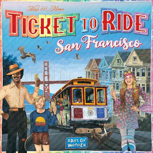 Обложка игры Ticket to Ride: San Francisco