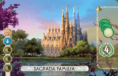 Обложка игры 7 Wonders Duel: Sagrada Familia