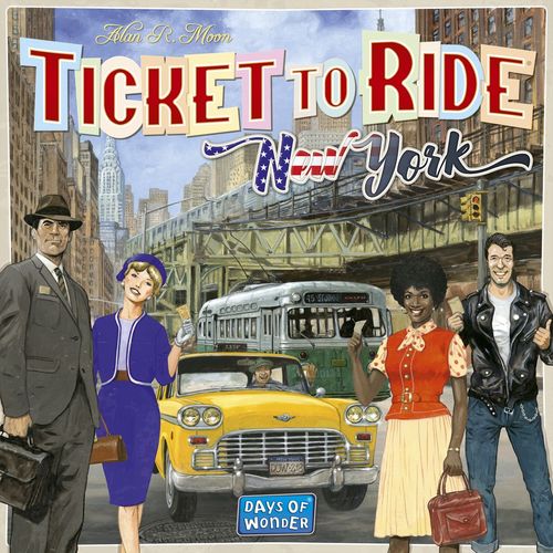 Обложка игры Ticket to Ride: New York
