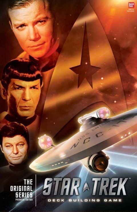Обложка игры Star Trek Deck Building Game: The Original Series