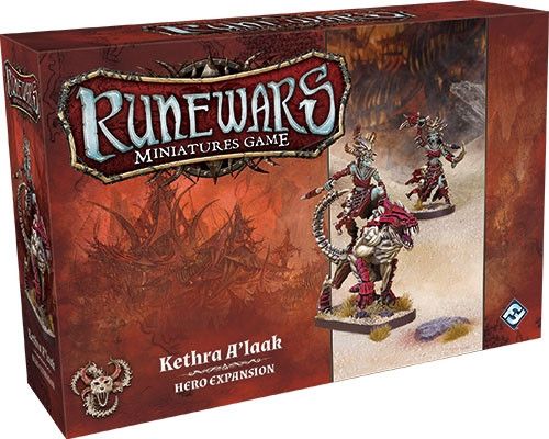 Runewars Miniatures Game: Uthuk Kethra A'laak Hero Expansion
