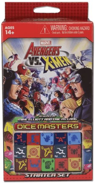 Обложка игры Marvel Dice Masters: Avengers vs. X-Men