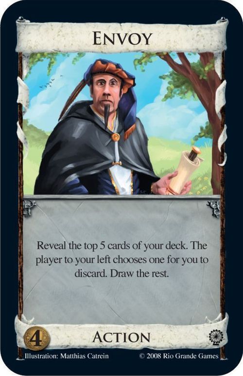 Обложка игры Dominion: Envoy Promo Card