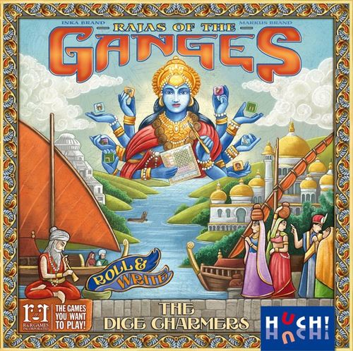 Обложка игры Rajas of the Ganges: The Dice Charmers