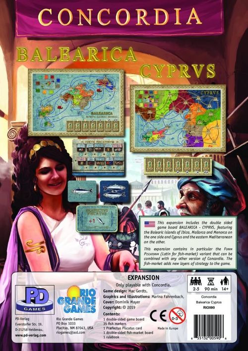 Обложка игры Concordia: Balearica / Cyprus