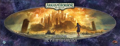 Обложка игры Ужас Аркхэма. Карточная игра: Путь в Каркозу. Возвращение