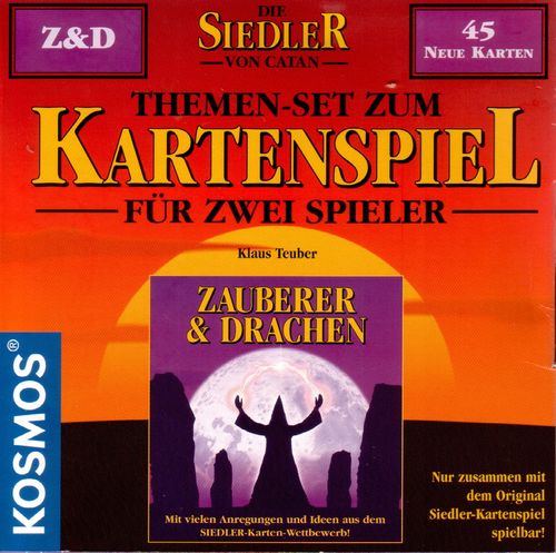 Обложка игры Die Siedler von Catan - Kartenspiel: Zauberer & Drachen