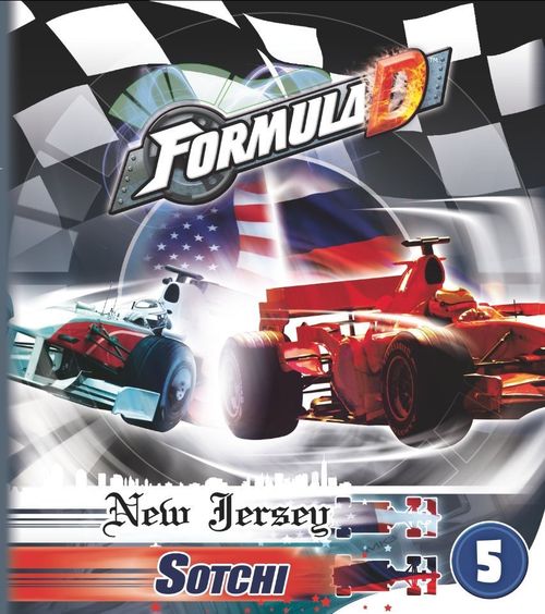 Обложка игры Formula D: Circuits 5 - New Jersey & Sotchi