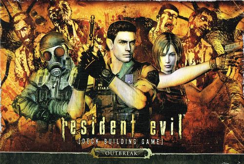 Обложка игры Resident Evil Deck Building Game: Outbreak