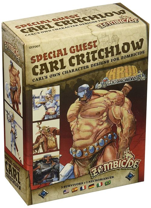 Обложка игры Zombicide: Black Plague Special Guest Box – Carl Critchlow
