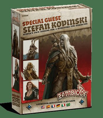 Обложка игры Zombicide: Black Plague Special Guest Box – Stefan Kopinski