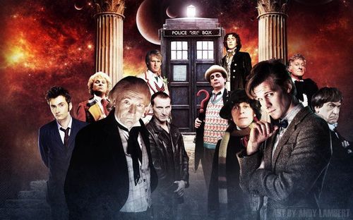 Обложка игры The Twelve Doctors: Doctor Who Card Game