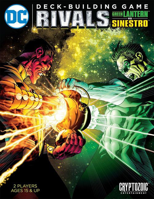 Обложка игры DC Comics Deck-Building Game: Rivals – Green Lantern vs Sinestro