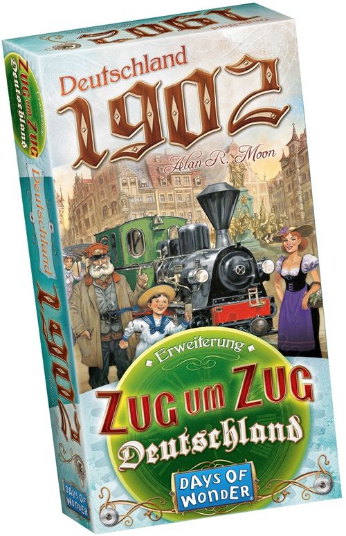 Обложка игры Ticket to Ride: Deutschland 1902