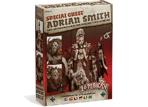 Обложка игры Zombicide: Green Horde Special Guest Box – Adrian Smith 2