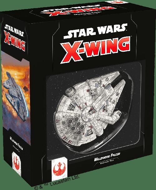 Обложка игры Star Wars: X-Wing Second Edition - Millennium Falcon Expansion Pack