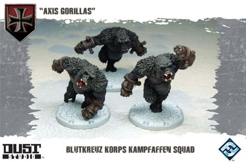 Обложка игры Dust Tactics: Axis Gorillas Expansion